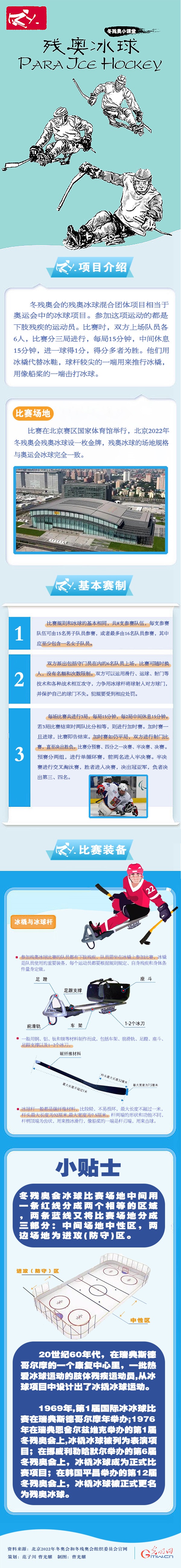 图说冬残奥 ▏一图了解 残奥冰球