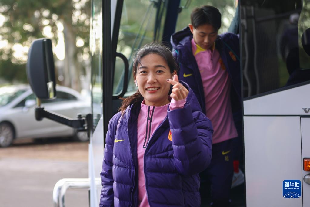 中国女足在澳备战世界杯