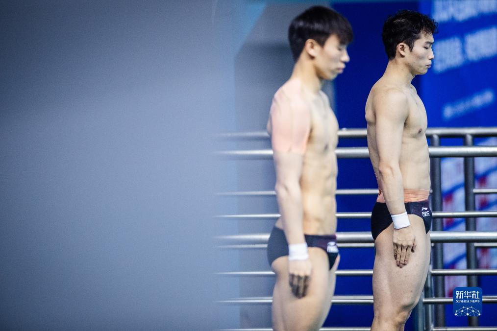 跳水——全国锦标赛：王宗源/龙道一男子双人3米板夺冠