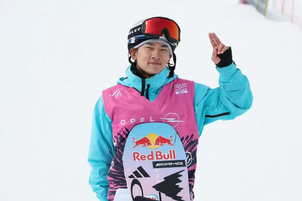 追光丨继续加油！中国雪上健儿！