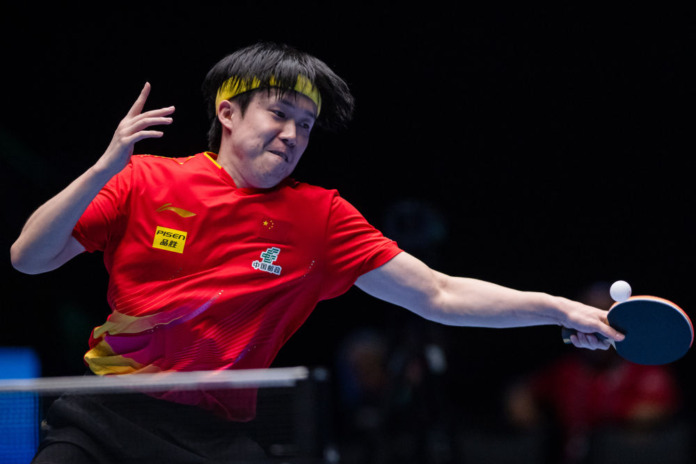 澳门乒乓球世界杯：国乒7人晋级