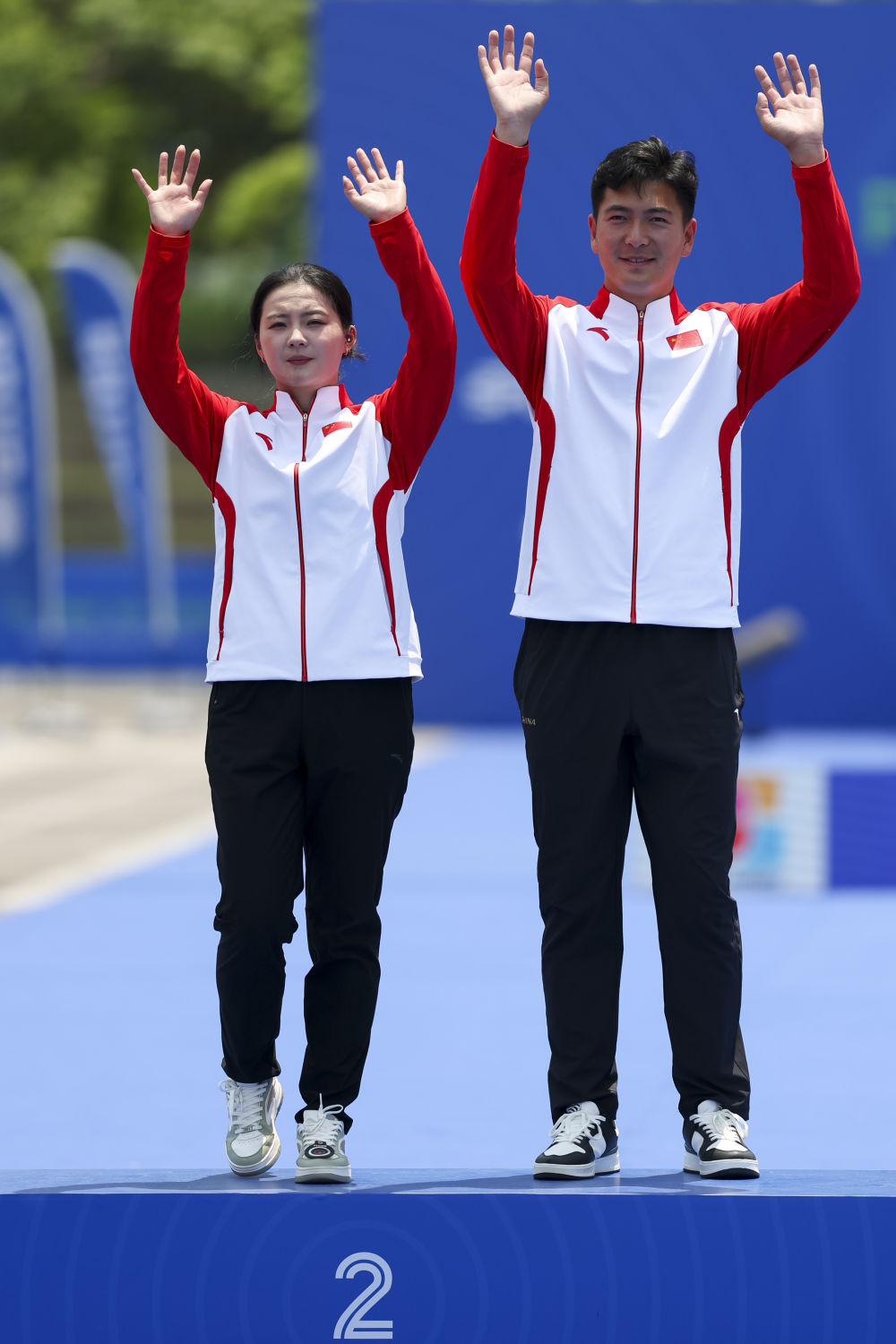 射箭世界杯上海站中国队夺得两银