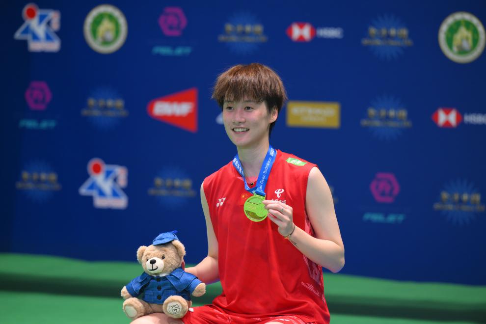 陈雨菲夺得澳门羽毛球公开赛女单冠军