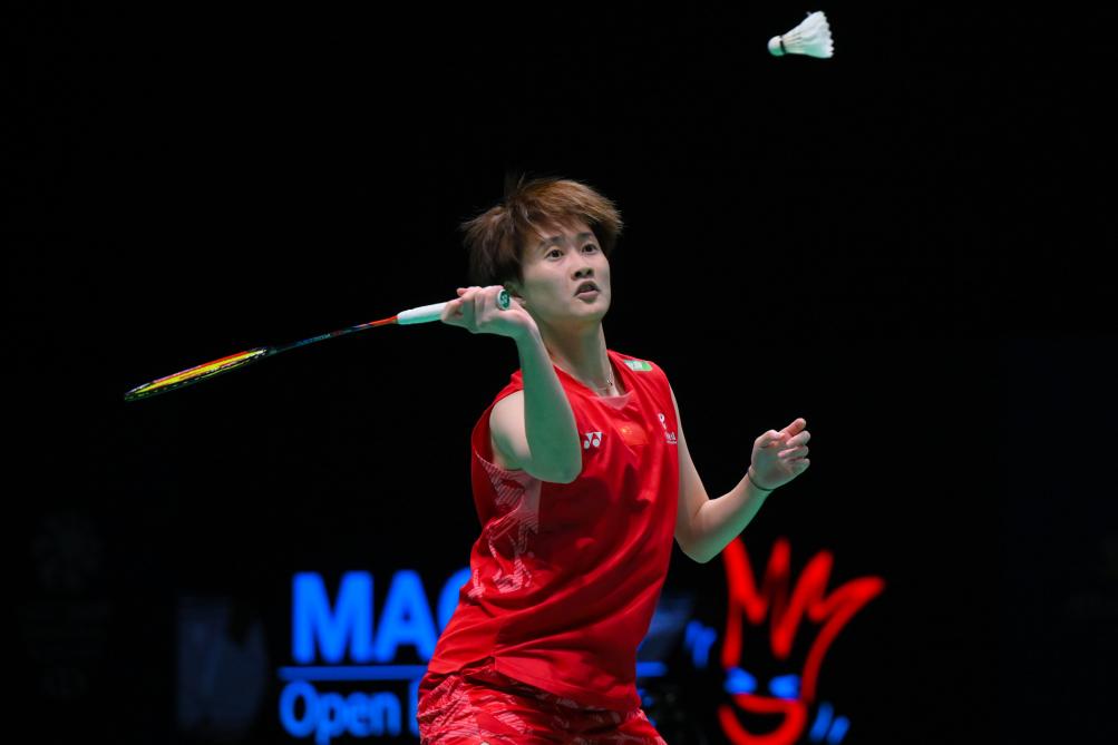 陈雨菲夺得澳门羽毛球公开赛女单冠军