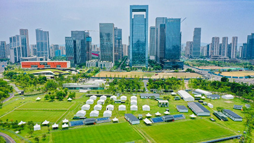 世运探馆ing丨“指尖网球”“峭壁芭蕾”!世运“酷”项目点燃青春激情 世运探馆ing丨“指尖网球”“峭壁芭蕾”!世运“酷”项目点燃青春激情