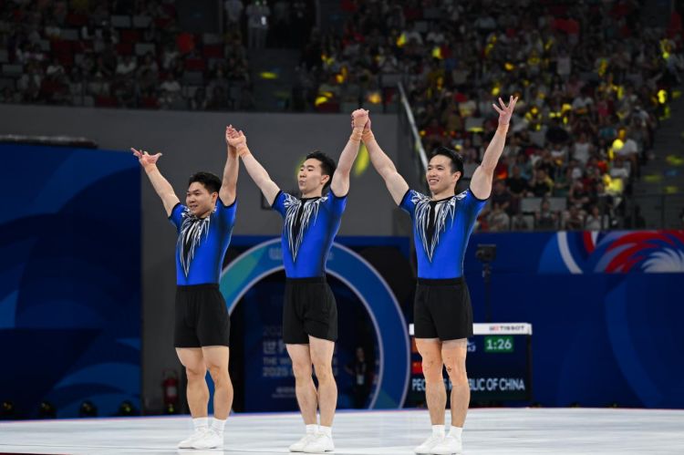 成都世运会|青年活力在世运赛场闪耀 中国体操队5金1铜收官 成都世运会|青年活力在世运赛场闪耀 中国体操队5金1铜收官