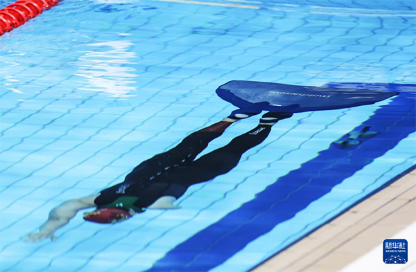 世运探馆ing丨波光与浪花见证世界级泳池救生与潜水的生命守护竞逐