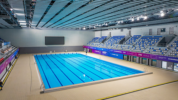 世运探馆ing丨波光与浪花见证世界级泳池救生与潜水的生命守护竞逐
