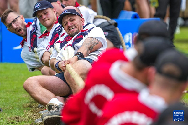 世运探馆ing丨力与美的毫米级演绎 重量级团队拉锯战在绳上角力 世运探馆ing丨力与美的毫米级演绎 重量级团队拉锯战在绳上角力