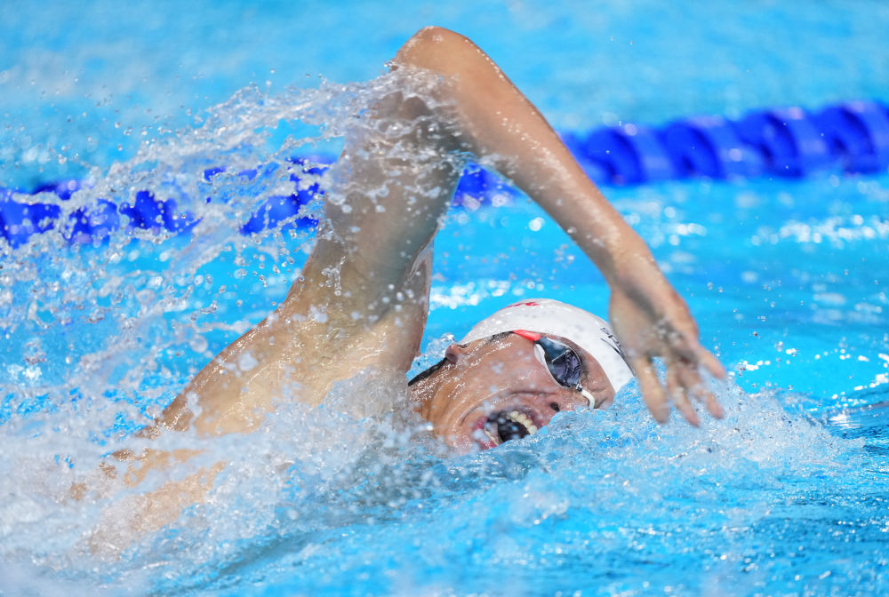 老将季新杰以平常心取胜:游泳也是一份工作