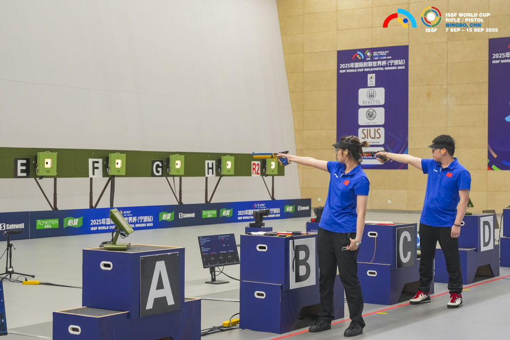 揽金牌、破纪录!射击世界杯宁波站中国队打响“开门红”