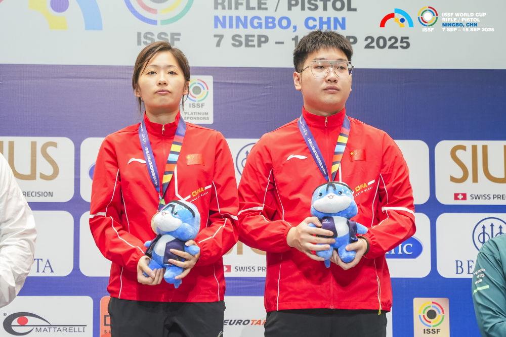 揽金牌、破纪录!射击世界杯宁波站中国队打响“开门红”