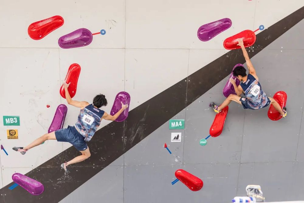 攀岩世锦赛:潘愚非、张悦彤晋级攀石半决赛