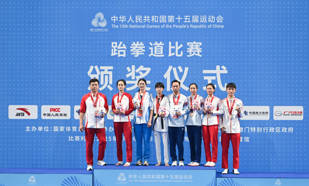 十五运跆拳道项目惠州开赛 首日广东、浙江各摘一金