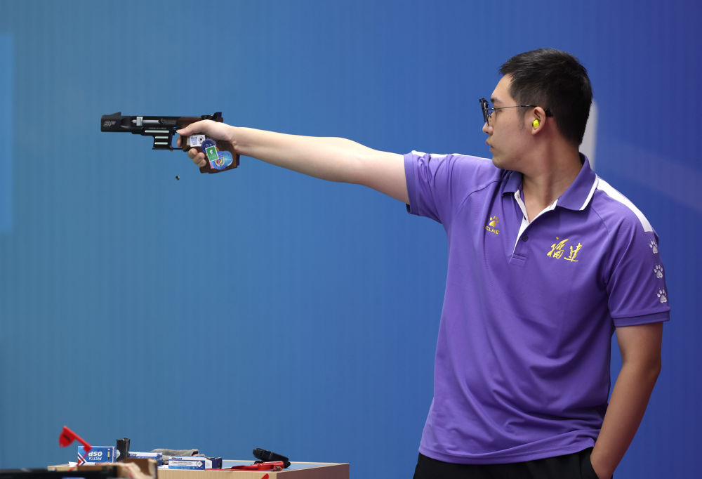 全运会韩佳予逆转夺金 浙江队超团体世界纪录