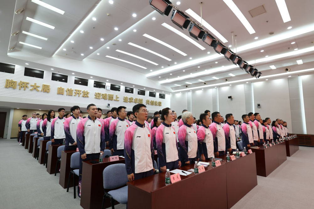 巴林亚青会中国体育代表团成立