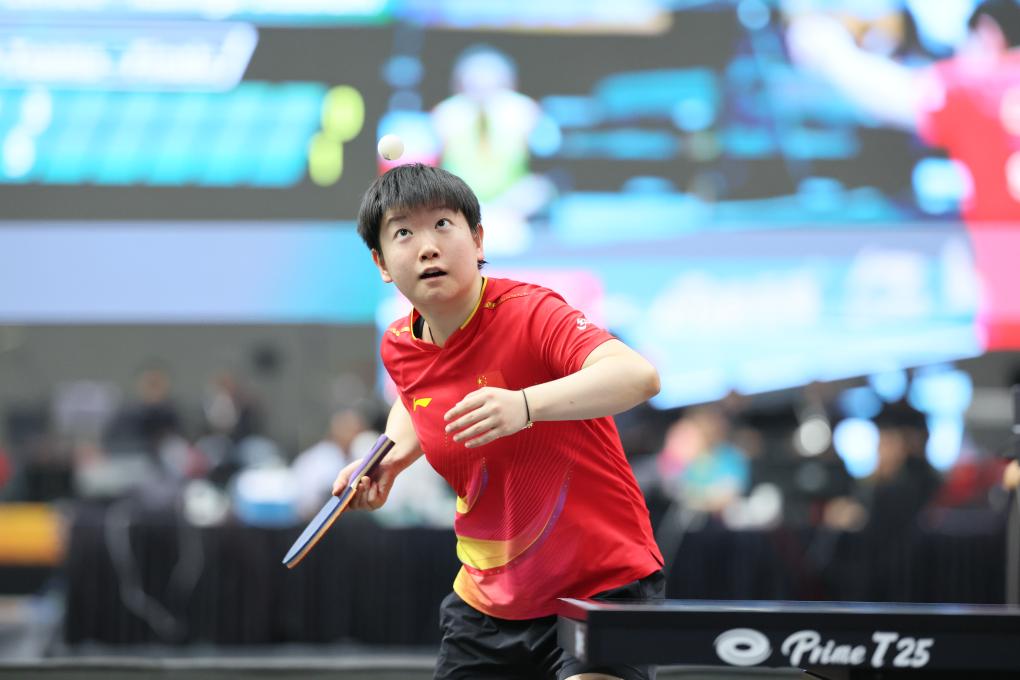 中国队包揽乒乓球团体亚锦赛男女团冠军