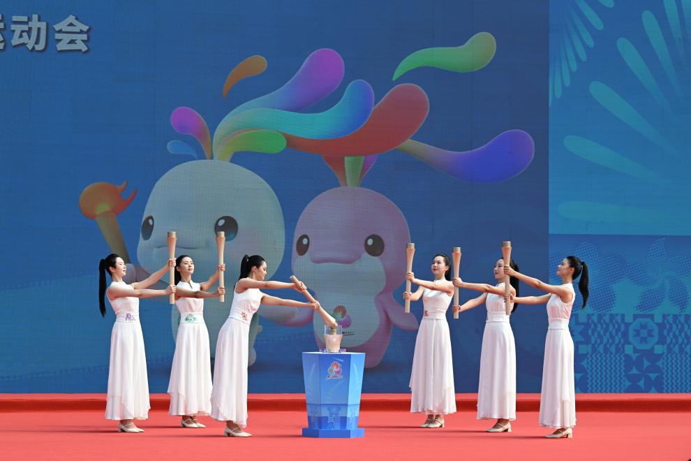 追光丨“十五运会” 猴赛雷!