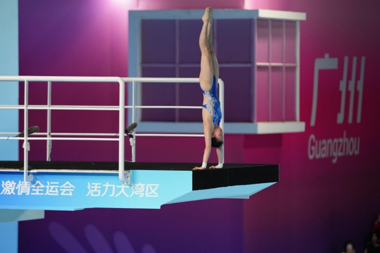 十五运会丨陈芋汐圆梦全运会：拼尽全力，跳好每一跳
