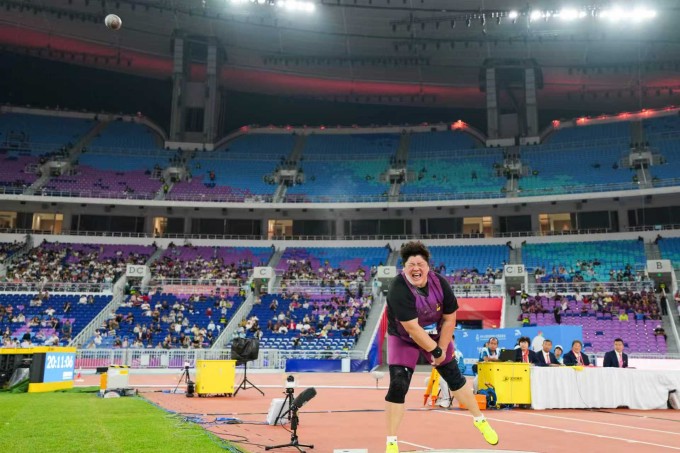全运会五连冠！巩立姣：用努力让冷门项目“热”起来