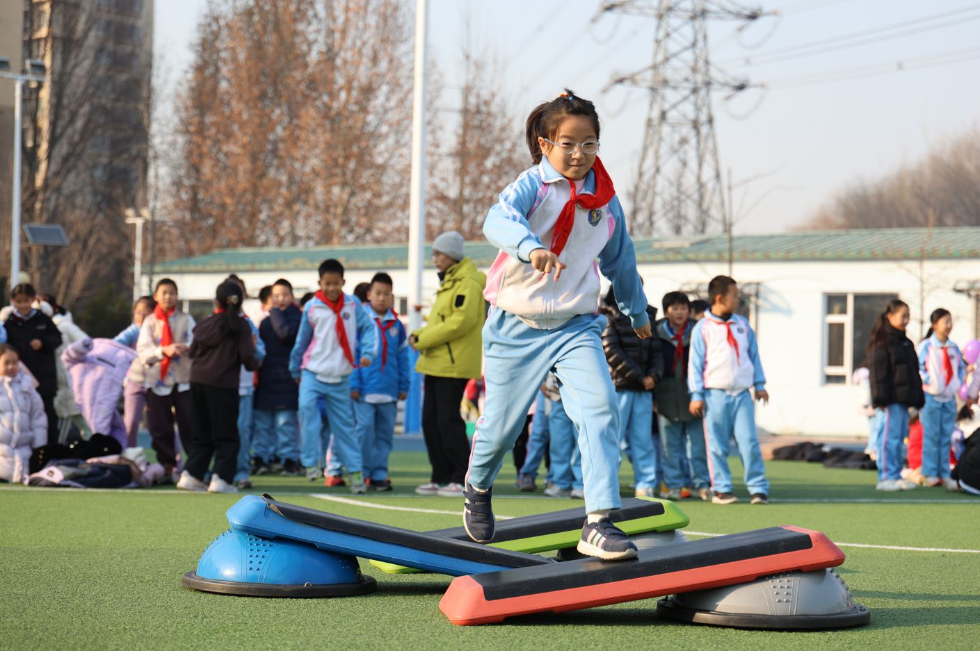 科学健身进校园！