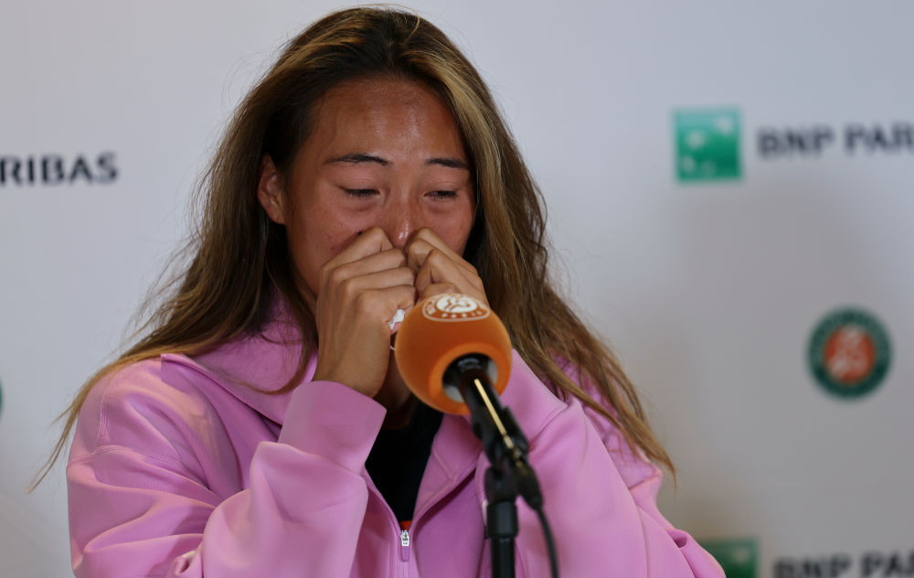 止步法网女单首轮 郑钦文:这是一场非常沉重的失利