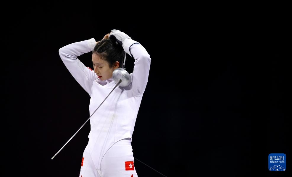 巴黎奥运会丨击剑——女子个人重剑：中国香港选手江旻憓夺冠