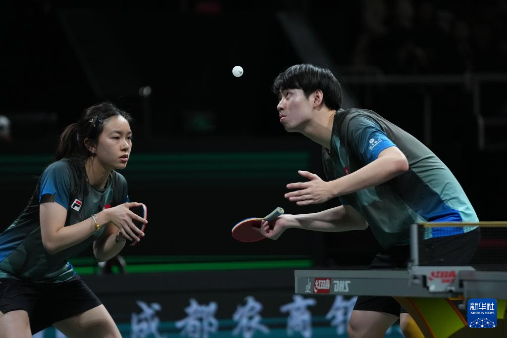 乒乓球——混合团体世界杯：中国香港队获季军