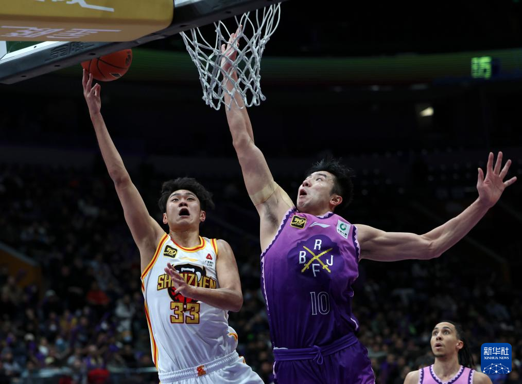 篮球——CBA常规赛：北京控股胜深圳马可波罗