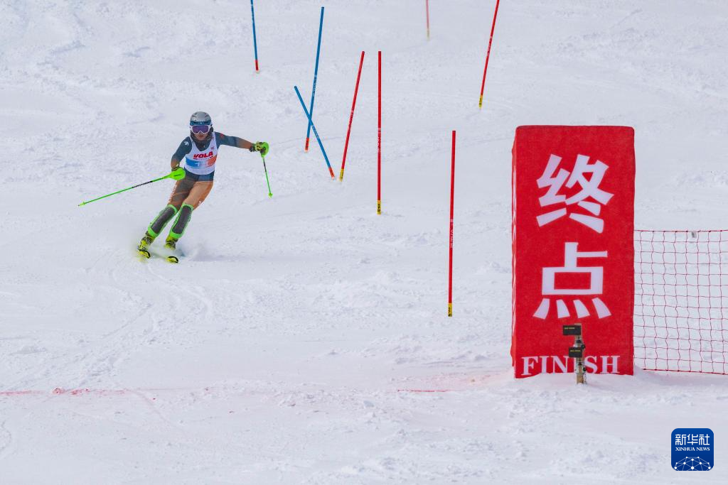 2025年哈尔滨亚冬会高山滑雪测试赛举行