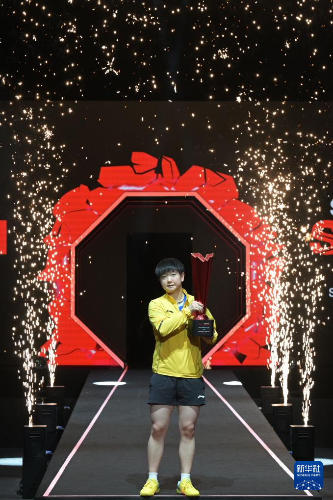WTT新加坡大满贯：孙颖莎女单夺冠