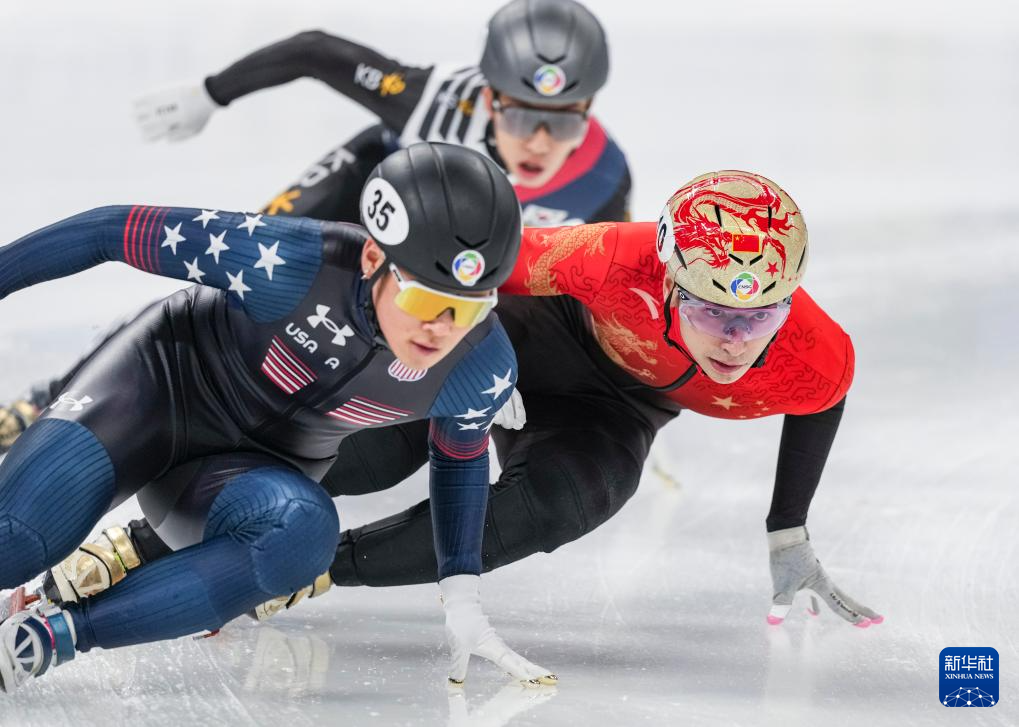 短道速滑——世锦赛：中国队获男子5000米接力亚军