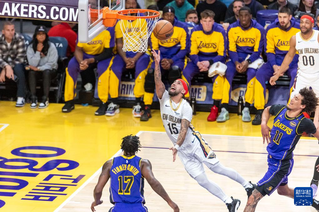 篮球——NBA常规赛：湖人胜鹈鹕