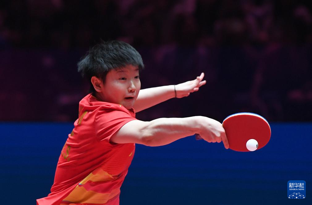 乒乓球——世界杯:孙颖莎夺得女单冠军
