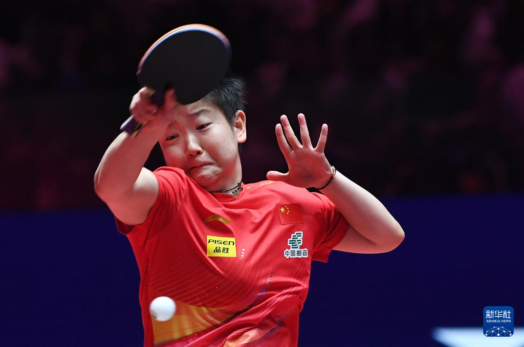乒乓球——世界杯:孙颖莎夺得女单冠军