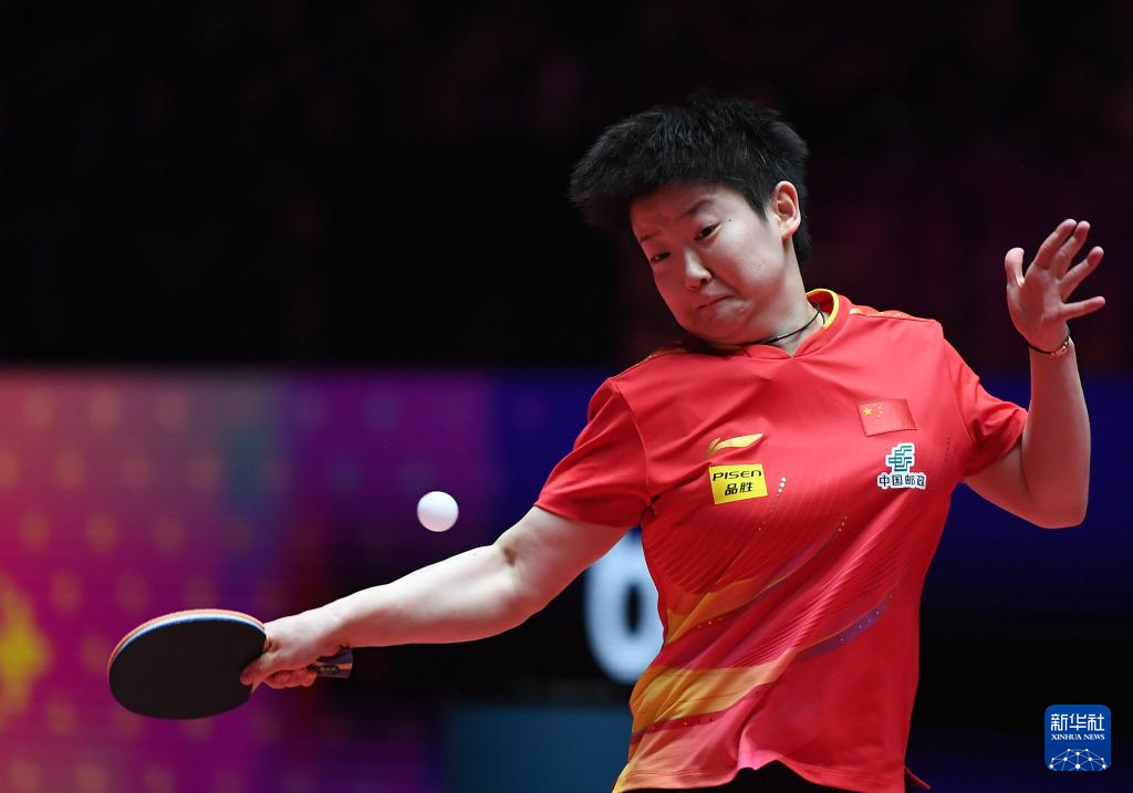 乒乓球——世界杯:孙颖莎夺得女单冠军