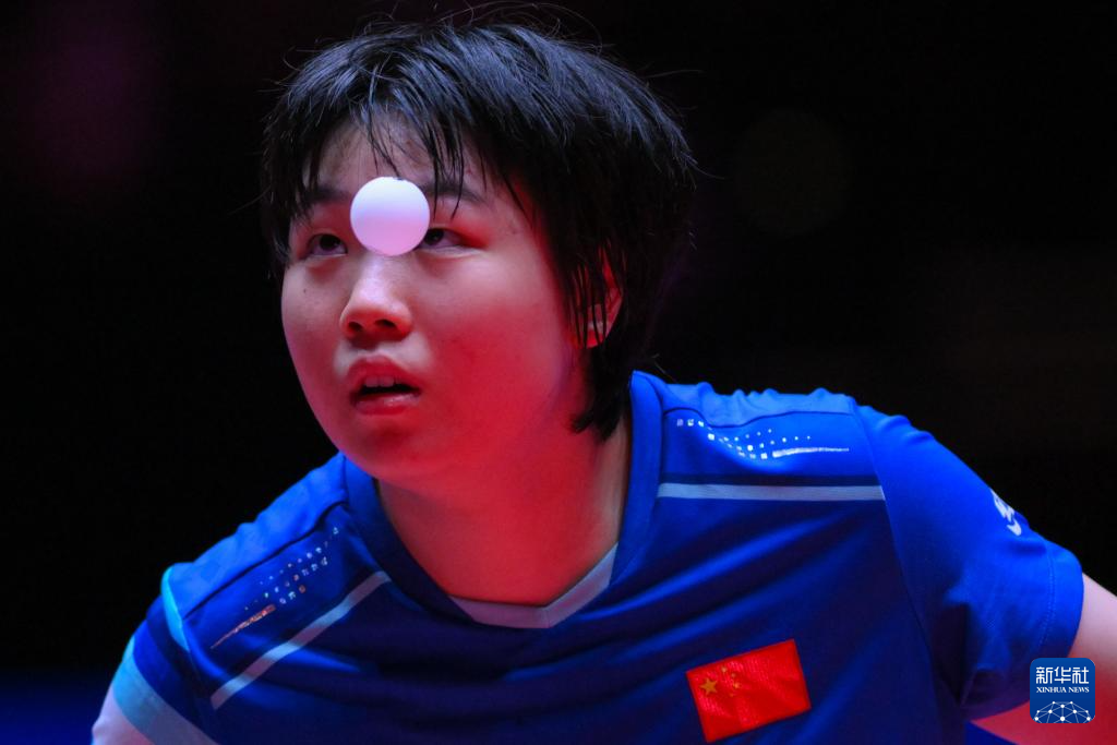 乒乓球——世界杯:孙颖莎夺得女单冠军