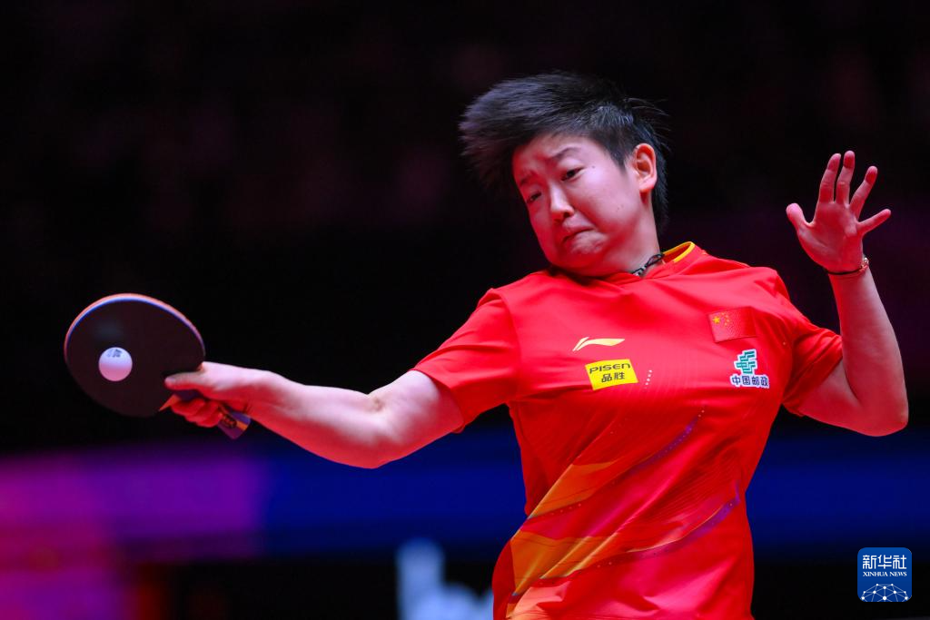 乒乓球——世界杯:孙颖莎夺得女单冠军