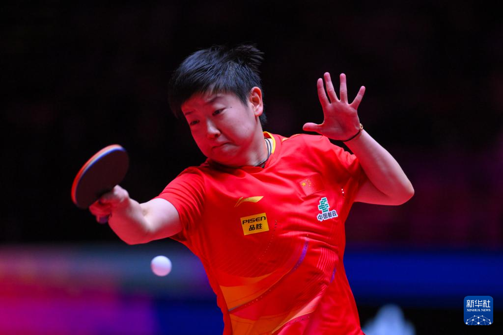 乒乓球——世界杯:孙颖莎夺得女单冠军