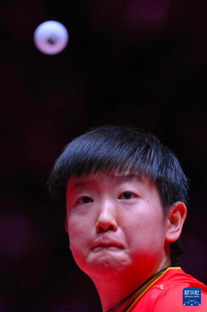 乒乓球——世界杯:孙颖莎夺得女单冠军