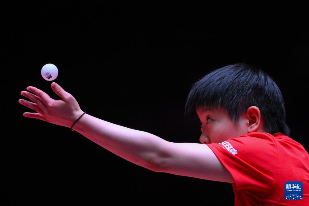 乒乓球——世界杯:孙颖莎夺得女单冠军