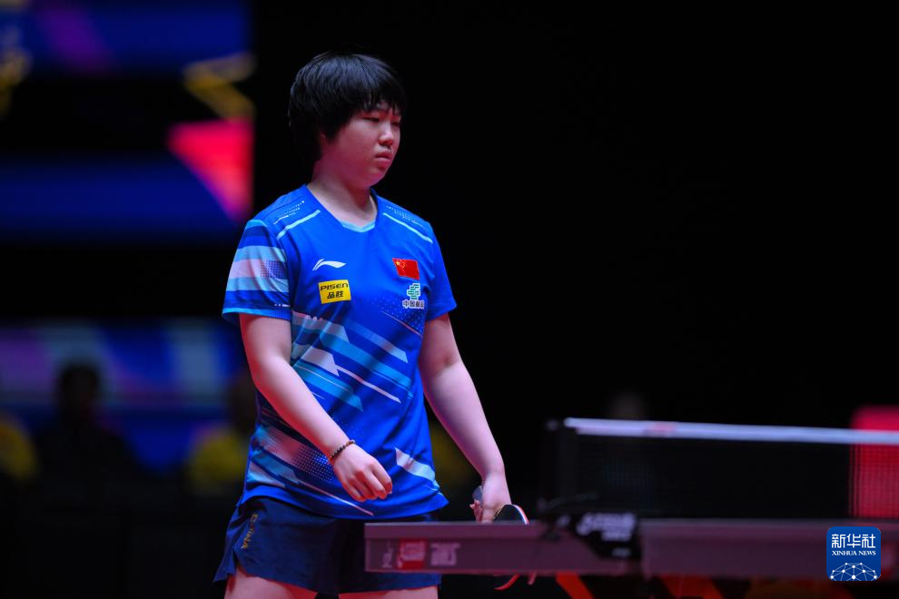 乒乓球——世界杯:孙颖莎夺得女单冠军