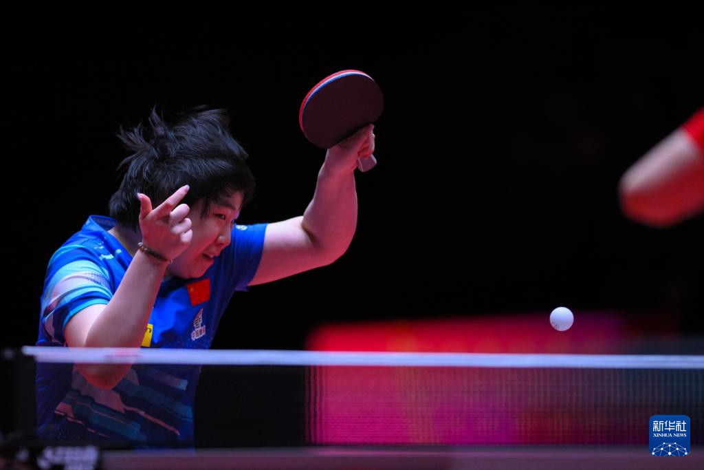 乒乓球——世界杯:孙颖莎夺得女单冠军
