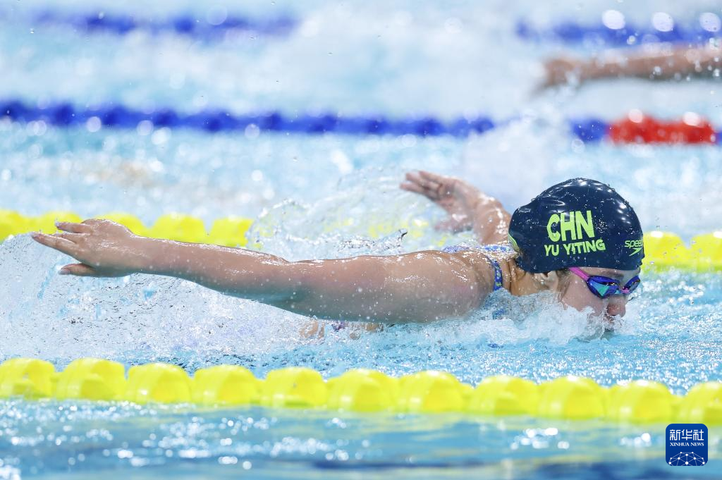 全国游泳冠军赛:女子100米蝶泳决赛赛况