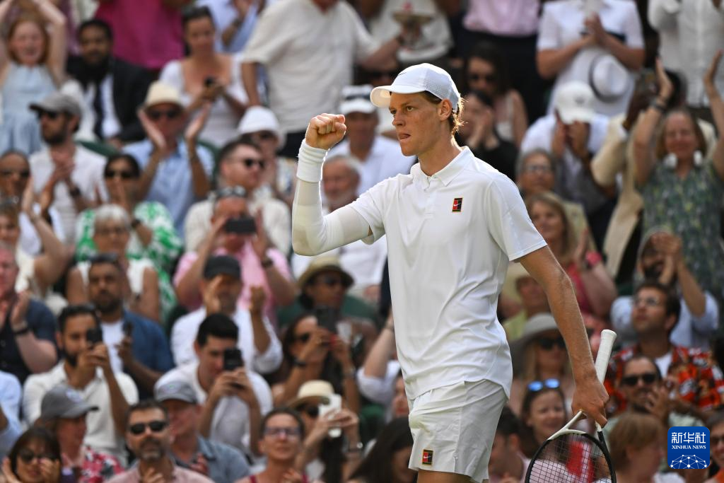 温网:辛纳首夺男单冠军