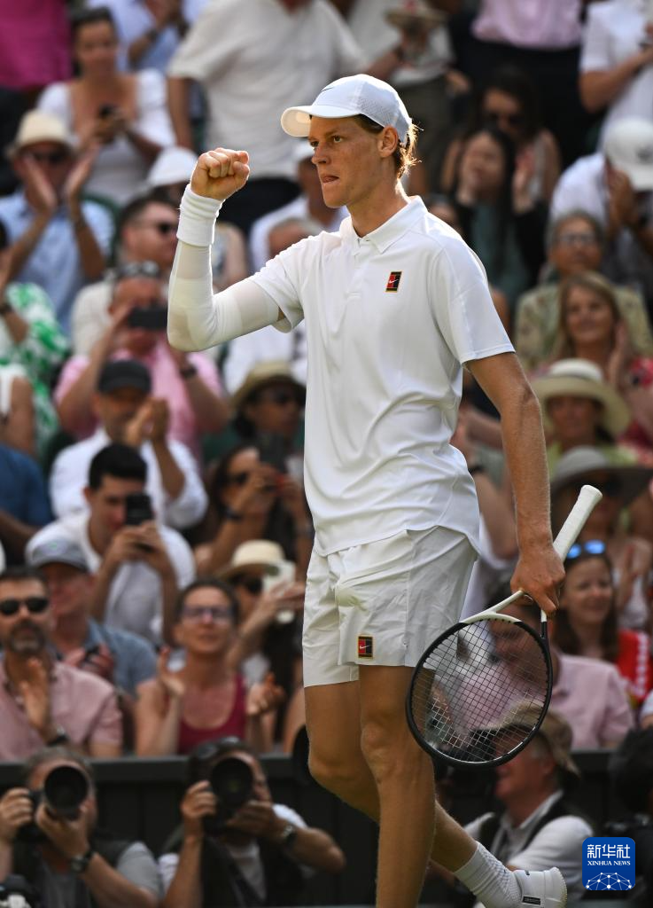 温网:辛纳首夺男单冠军