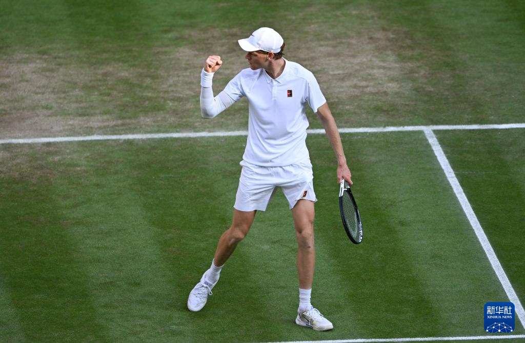 温网:辛纳首夺男单冠军