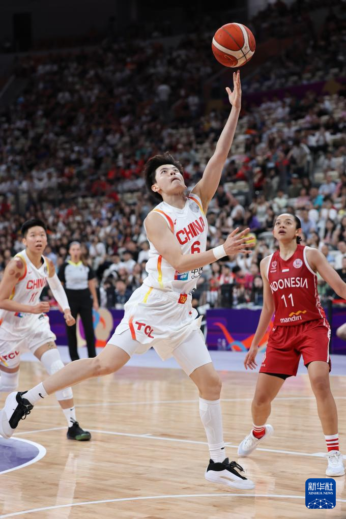 女篮亚洲杯:中国队胜印度尼西亚队