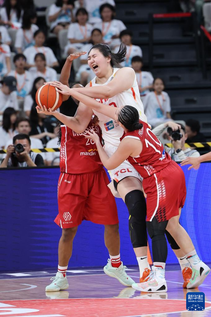 女篮亚洲杯:中国队胜印度尼西亚队