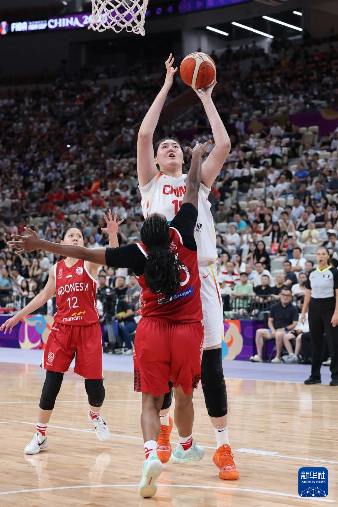 女篮亚洲杯:中国队胜印度尼西亚队